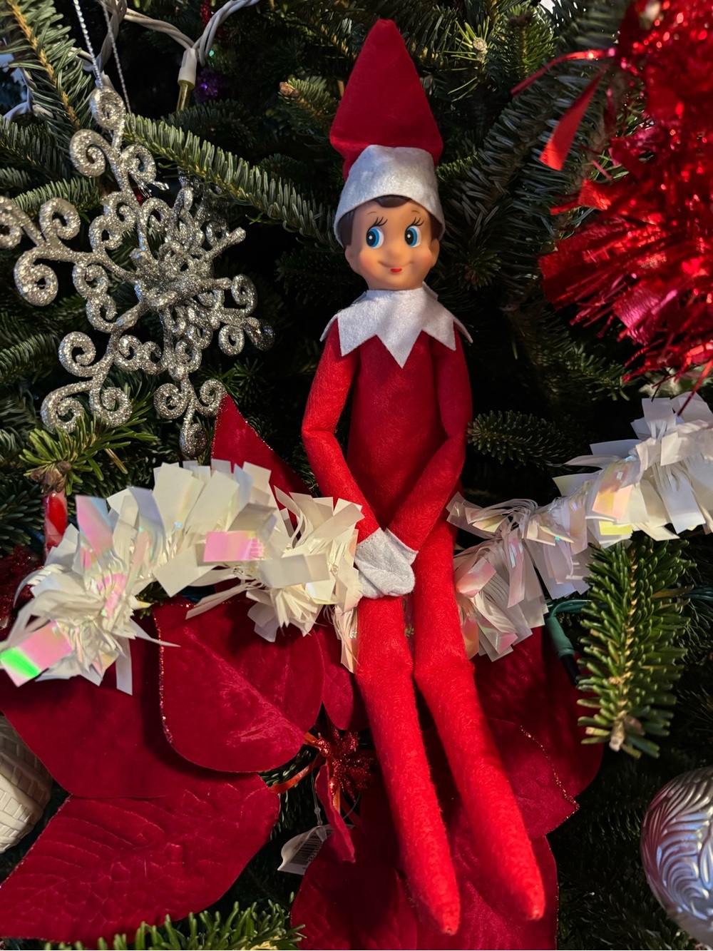 Classic Red Elf on the Shelf Holiday Doll